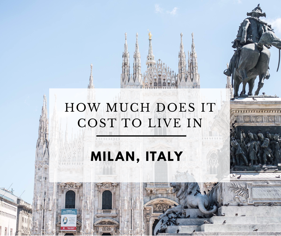 Cost to Living in Milan, Italy