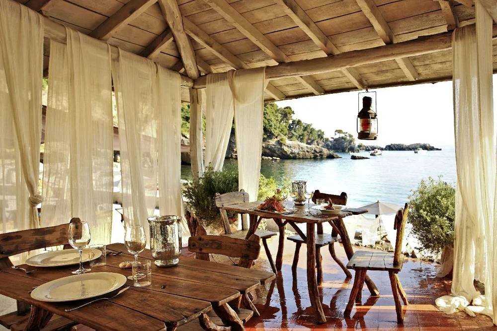 The restaurant at Eco del Mare