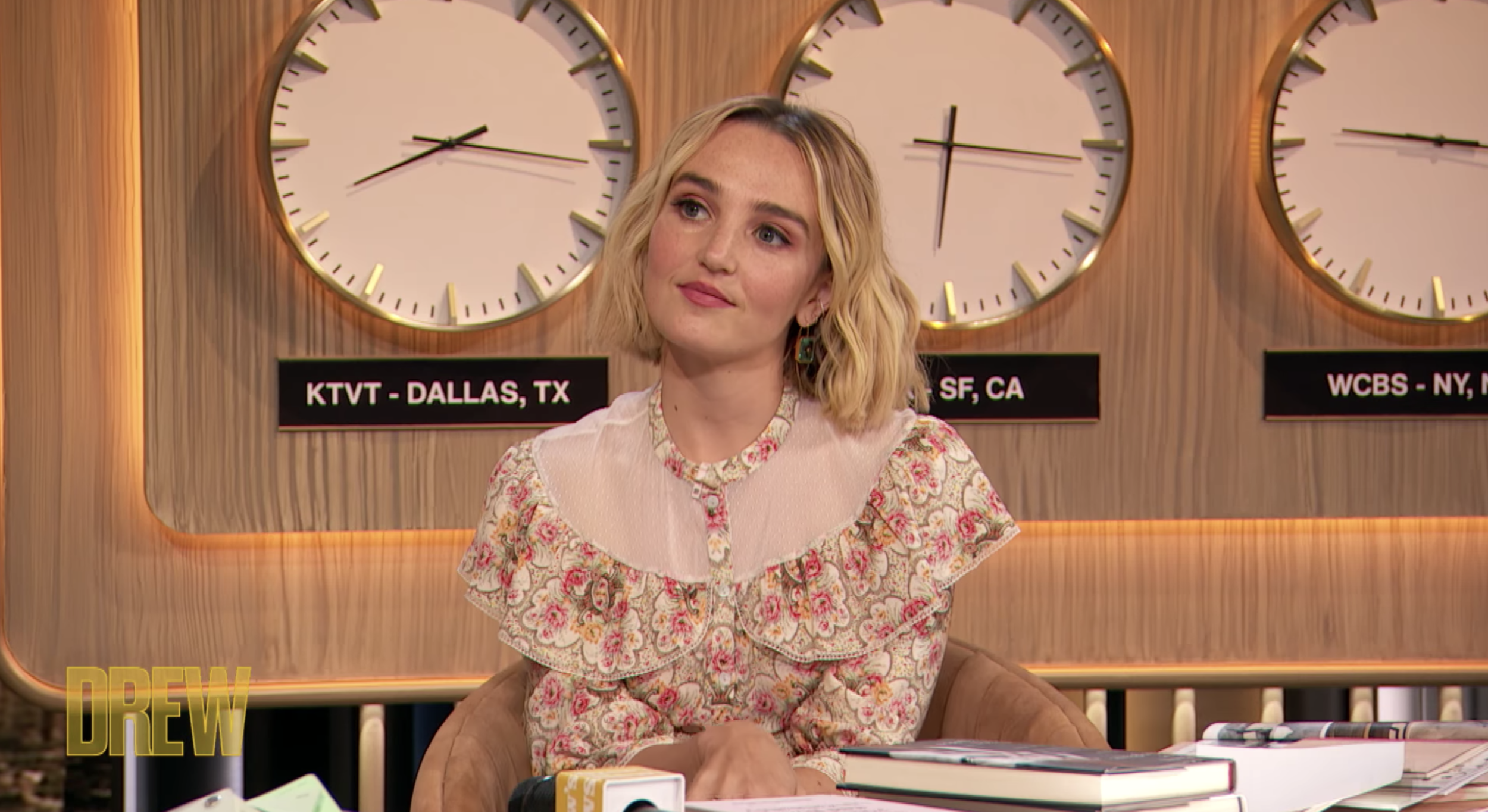  Chloe Fineman in Vilshenko for The Drew Barrymore Show 