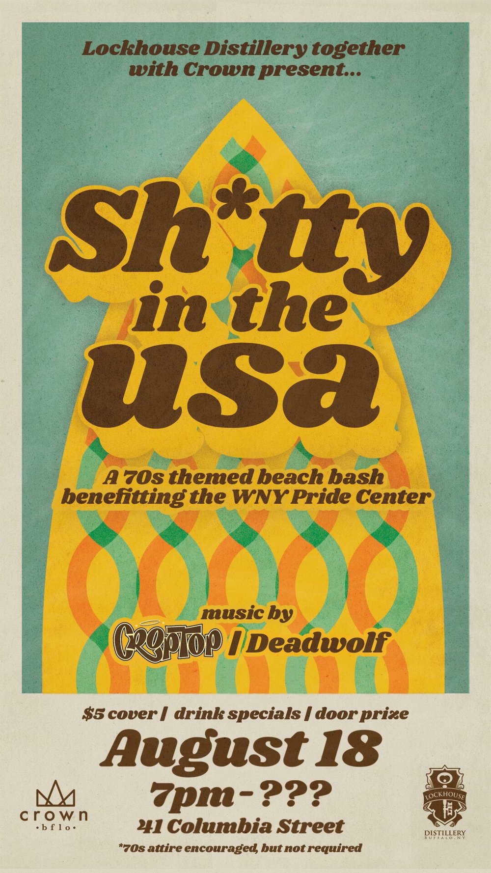 Sh*tty in the USA, August 2018