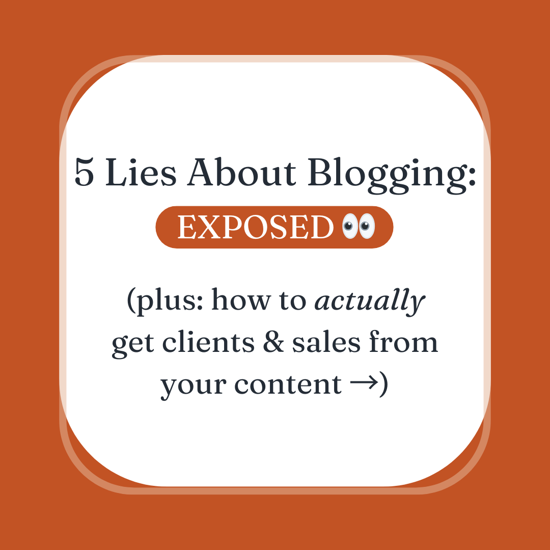 Exposing the Top 5 Lies &amp; Myths About Blogging