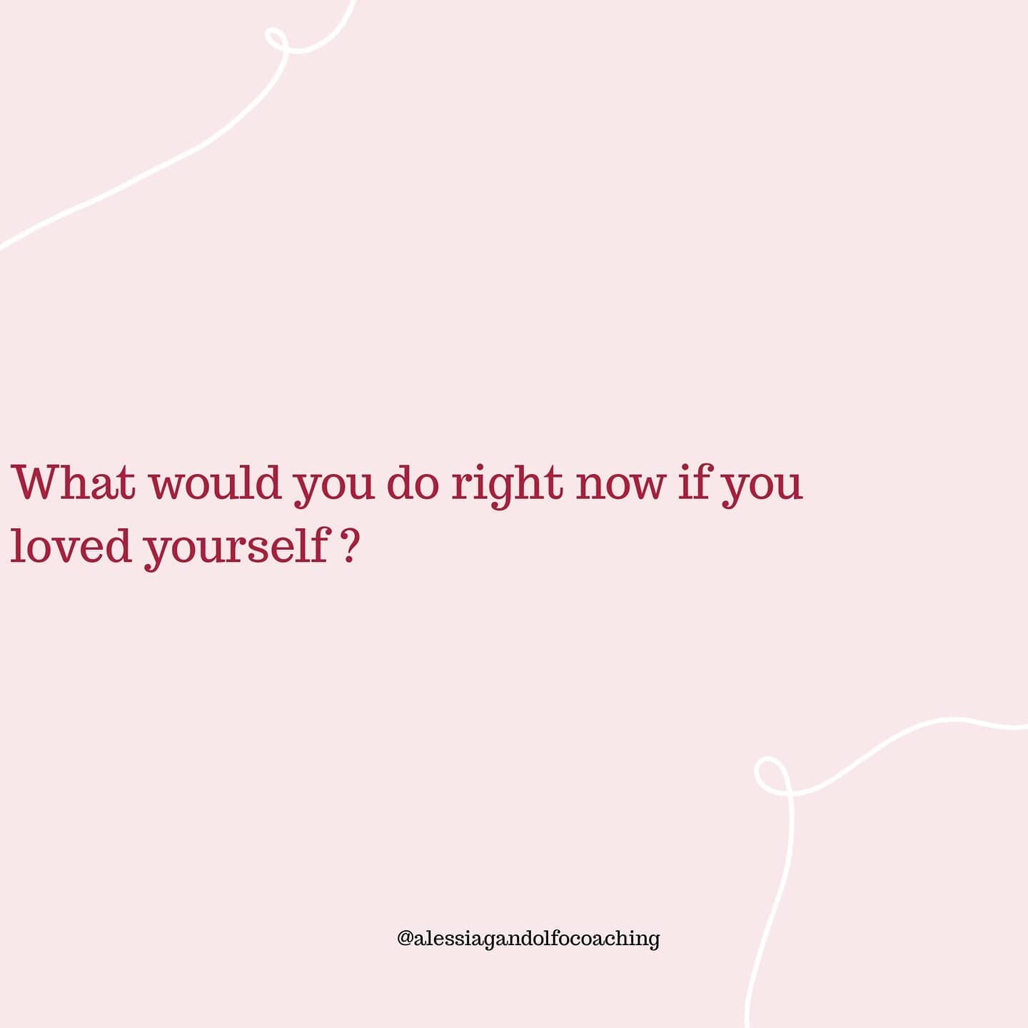 Would you stay in that relationship or would you let it go? 

Would you take the leap of faith and going fully in your business idea? 

Would you stay home and give yourself a bath and face mask? 

Would you go out and open up to people? 

Would you 