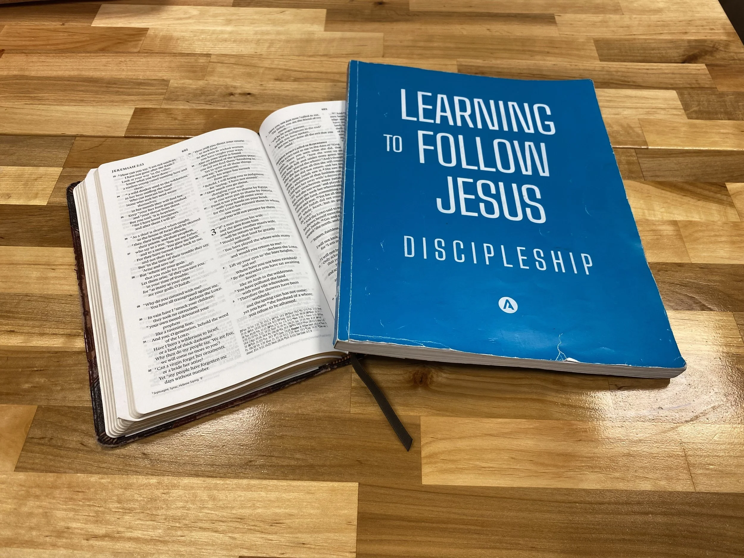 Learning to Follow Jesus Discipleship