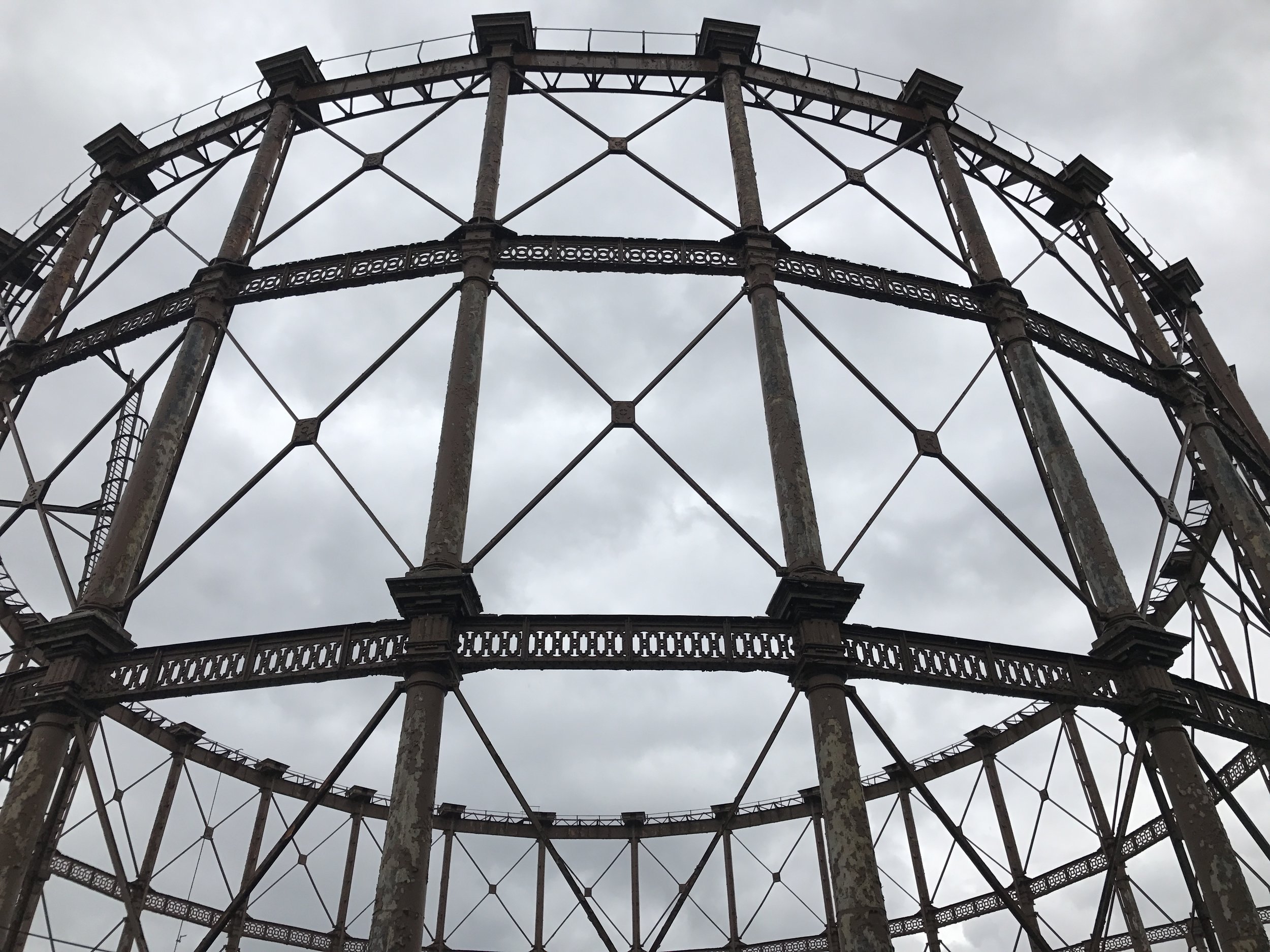 Gasholder at Bromley-by-Bow