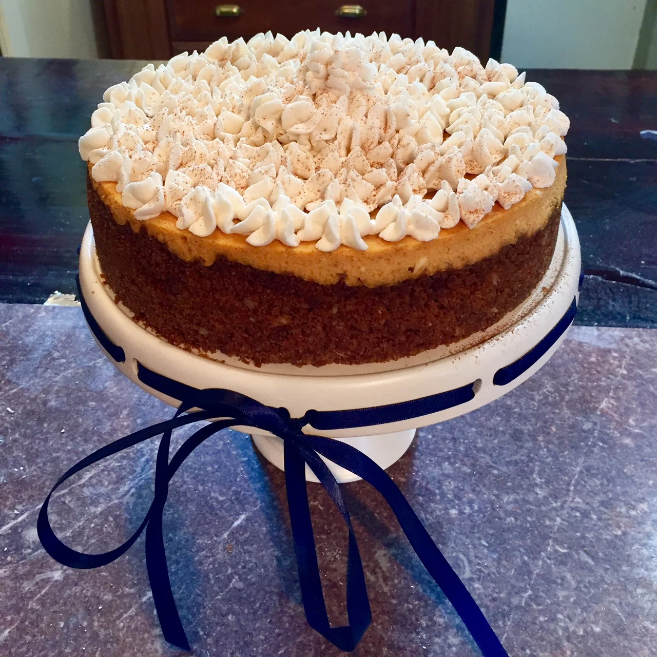 Pumpkin "Spice" Cheesecake