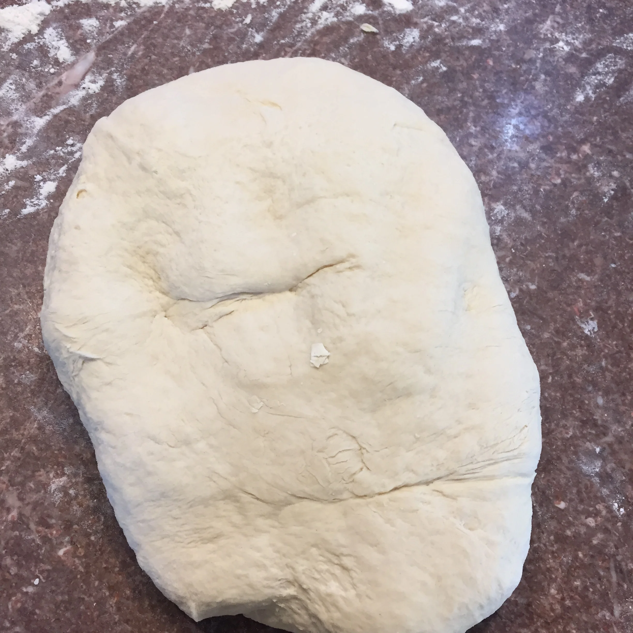 after the kneading process