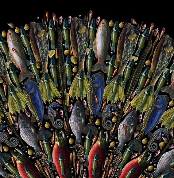 Detail of The Quickening 1 by Fleur Alston