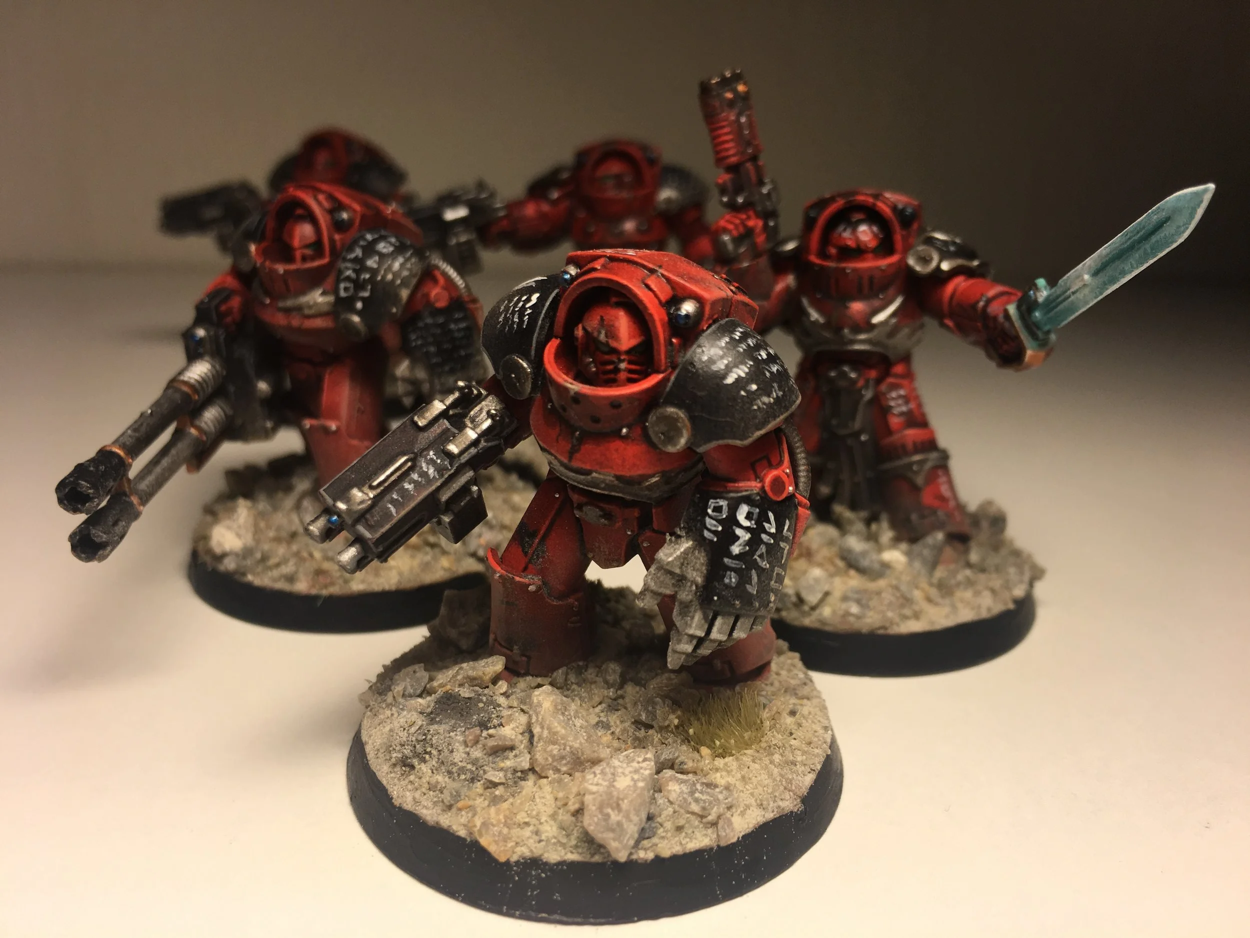 Word Bearers. Horus Heresy. Tartaros terminator squad. — Not a Collector
