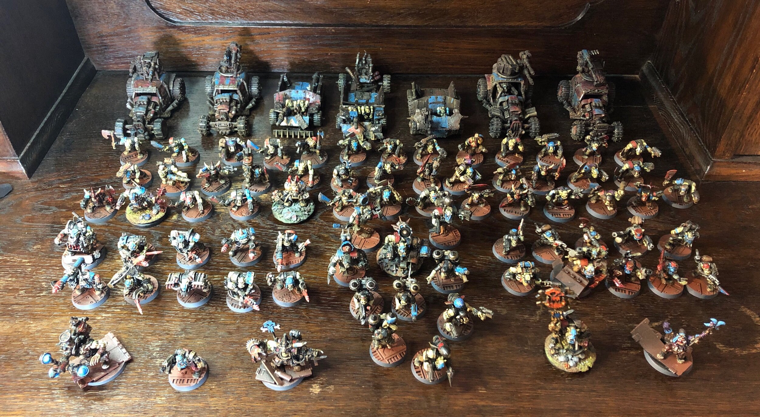 Warhammer 40k. Orks. Ork Army. Ork Deathskulls. Part1. — Not a