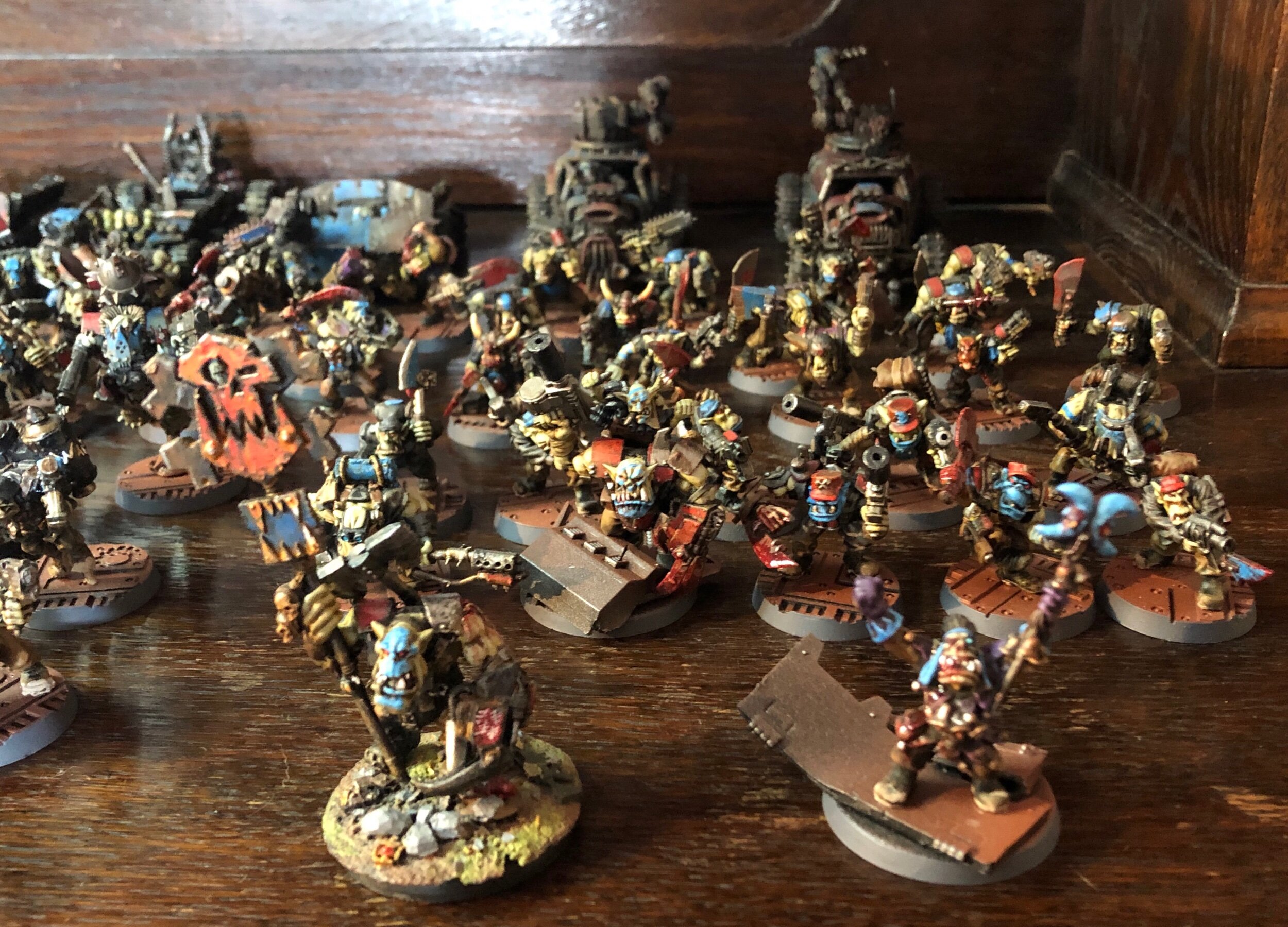 Warhammer 40k. Orks. Ork Army. Ork Deathskulls. Part1. — Not a