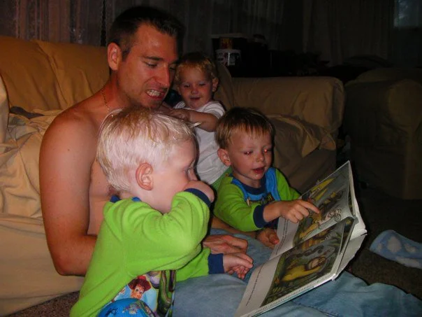 Routine is golden.....the kids know what to expect after each activity so the idea of going to sleep in your bed isn't as shocking if they are prepared for it. 