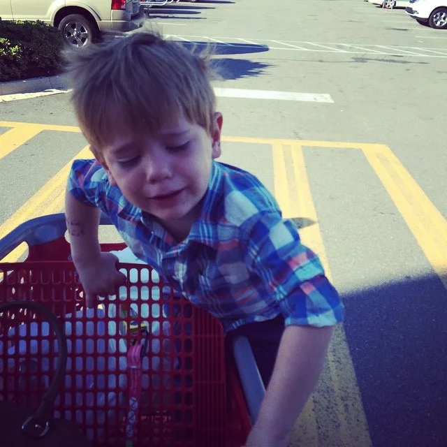 This would be Jude a few years ago leaving target.....with nothing....because of losing his mind.