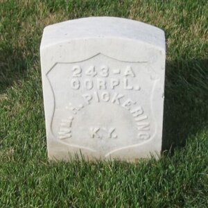 Cpl. William Pickering, Co. C, 16th KY Infantry, USA