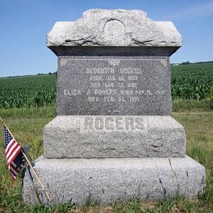 Cpl. Beckwith Rogers, Co. G, 63 IN Infantry, USA