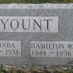 Pvt. Hamilton Yount, Co. E, 51st IL Infantry, USA
