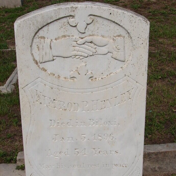 Pvt. Nimrod P. Henley, Co. E, 20th MS Infantry, CSA