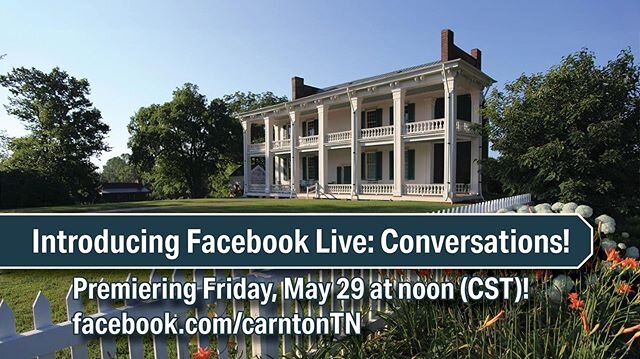 We are pleased to announce a new series titled Facebook Live: Conversations premiering this Friday, May 29 at noon (CST) on our Facebook page! This will be an ongoing series where BOFT staff discusses topics related to the stories we tell every day, 