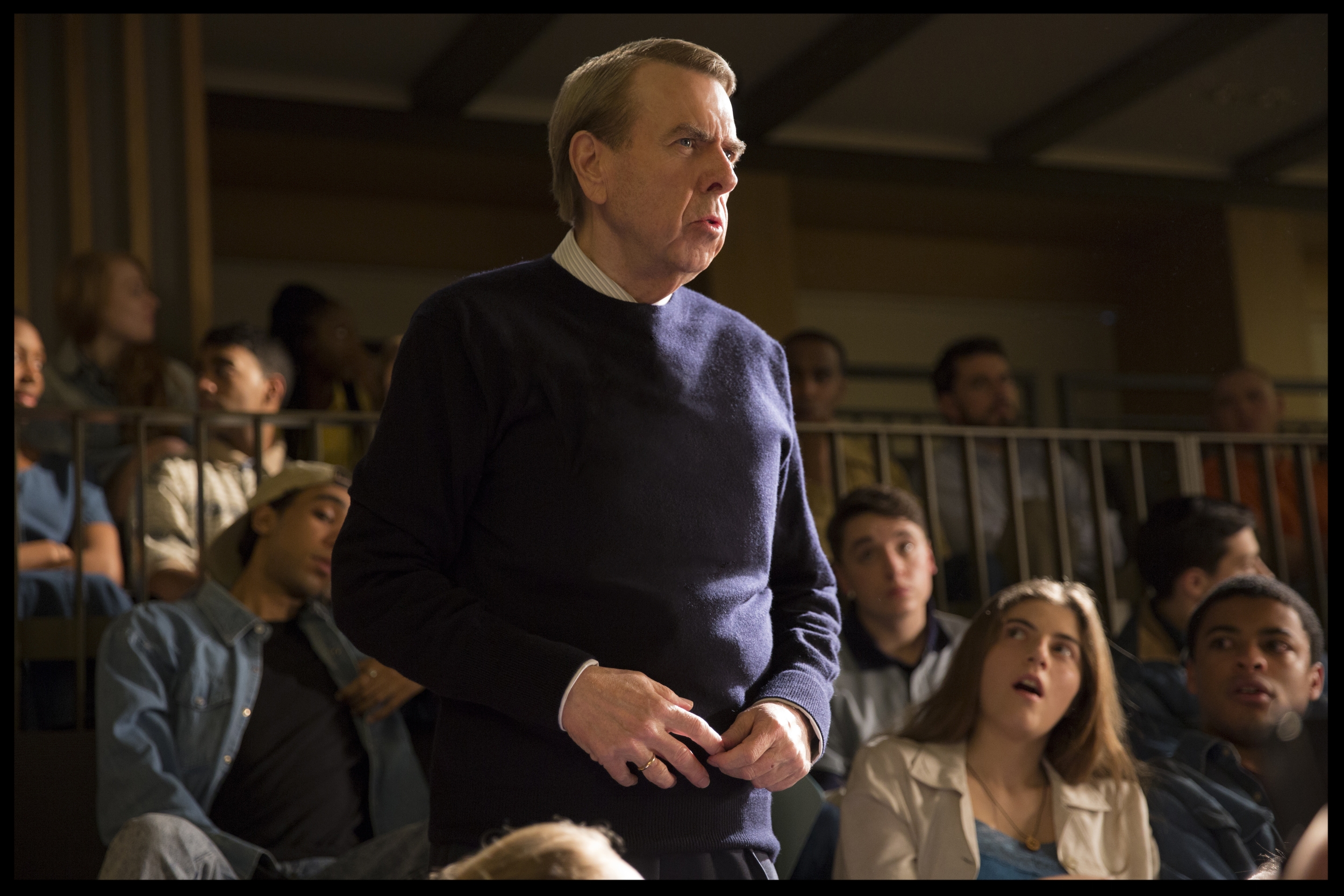 Timothy Spall stars as Holocaust denier David Irving in DENIAL , a Bleecker Street release. Credit: Laurie Sparham / Bleecker Street