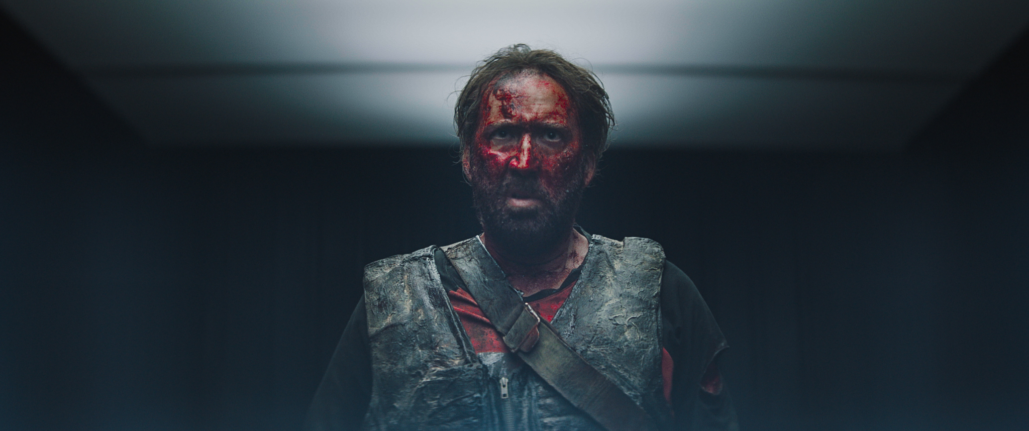 Nicolas Cage as Red in the action, thriller film “MANDY” an RLJE Films release. Photo courtesy of RLJE Films.