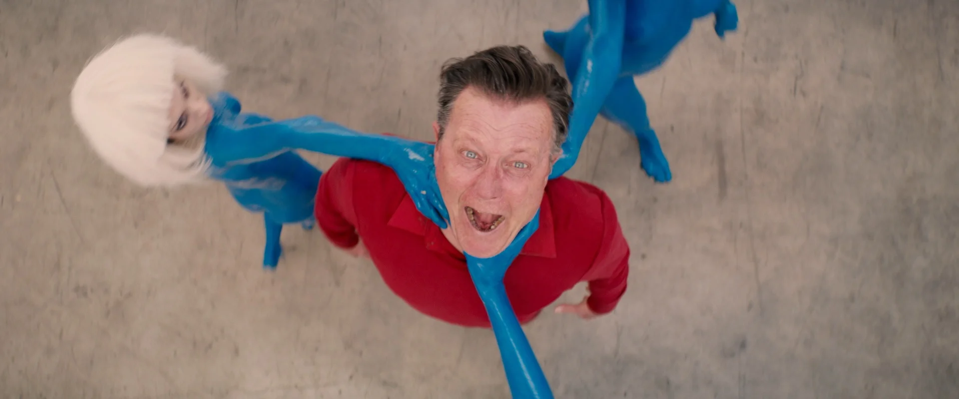 Robert Patrick as Harvey in the horror / thriller TONE-DEAF . Photo courtesy of Saban Films .