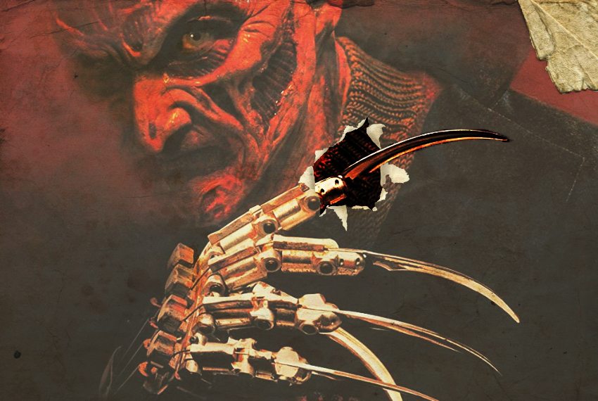 WES CRAVENS NEW NIGHTMARE Movie Poster Freddy Krueger