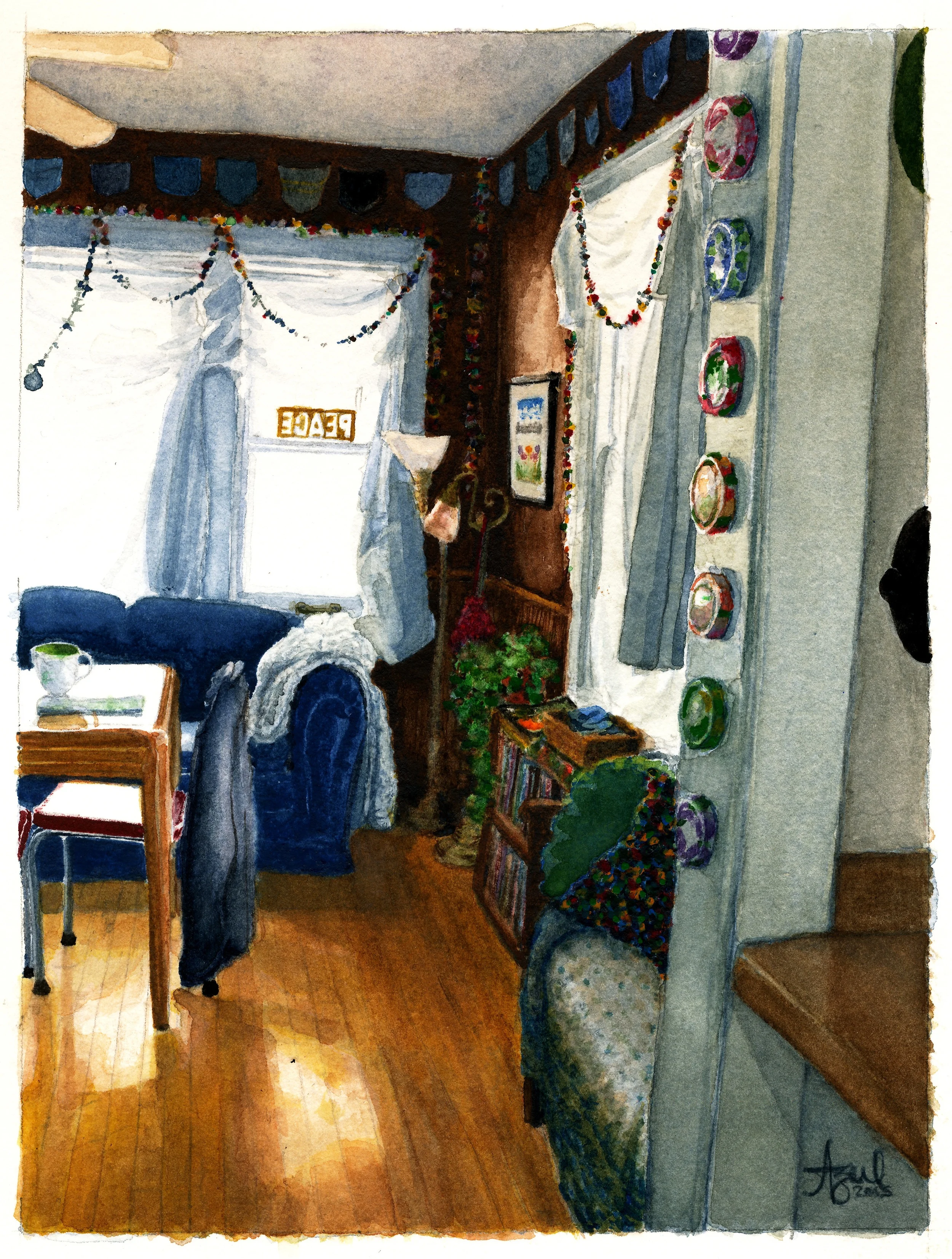 One Soft Afternoon 8.5 x 6.5"