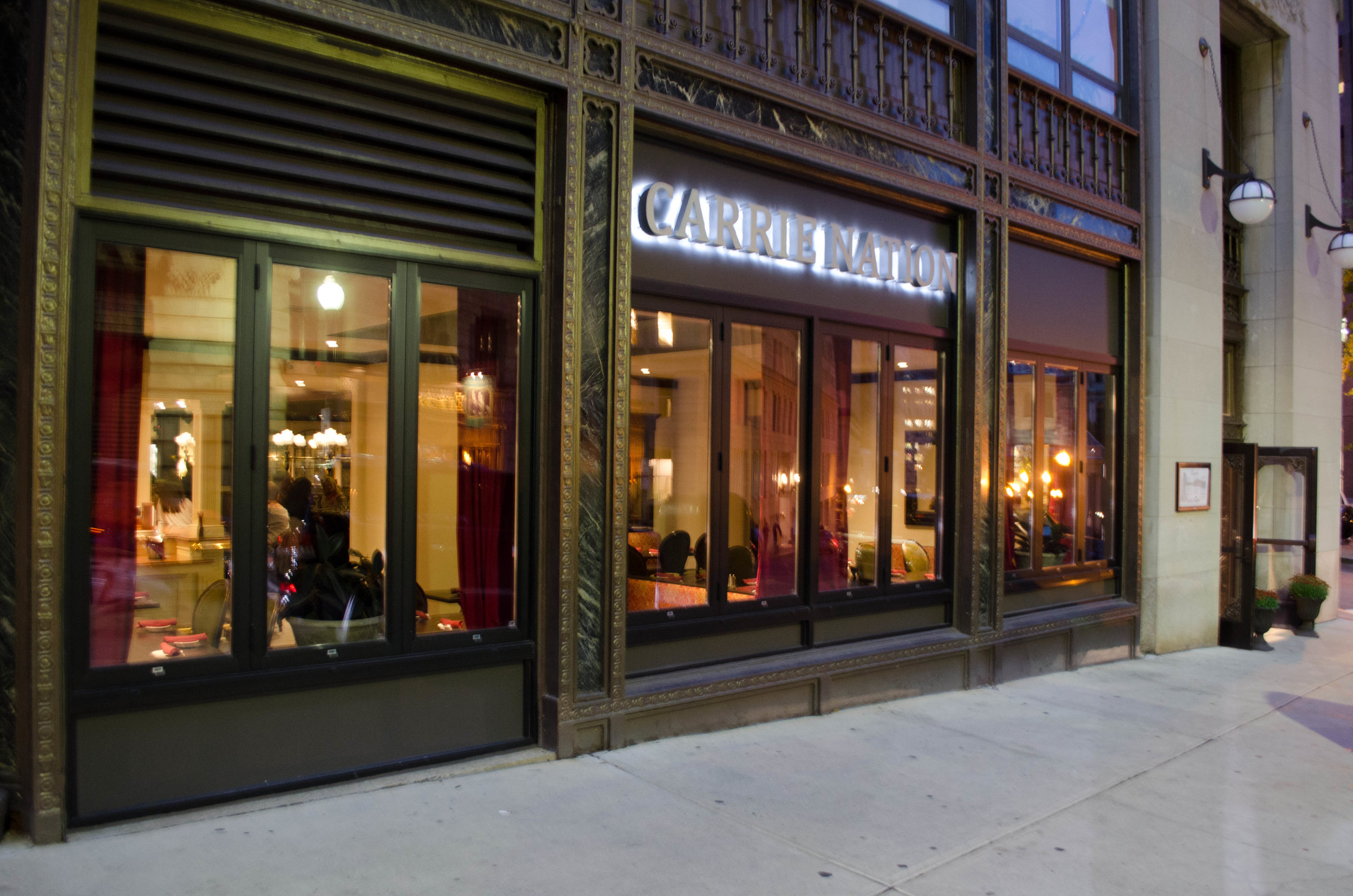 Home — Carrie Nation Restaurant & Cocktail Club