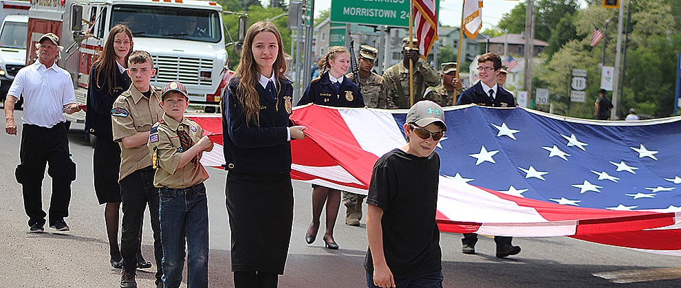 Gouverneur Chamber hosts Flag Day Parade 3 pic.jpg