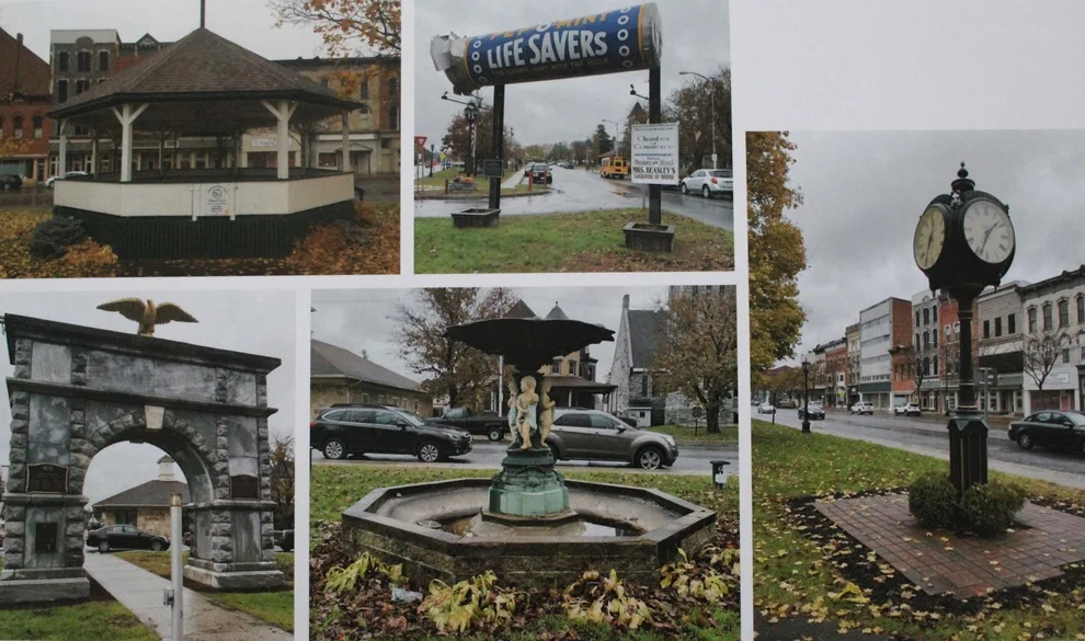 A few of the improvement areas in the Gouverneur Village Park mentioned in the proposal.