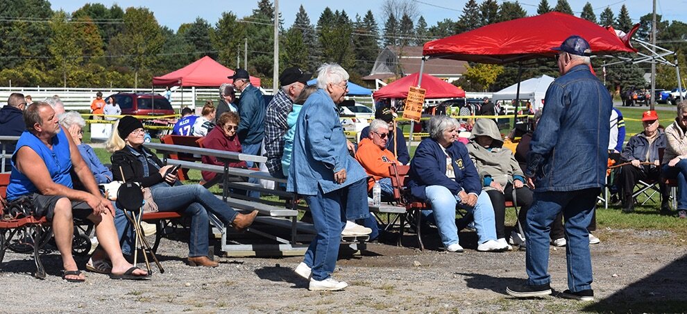   Local residents enjoying the fantastic music by Steelin' Country. (photo by Jessyca Cardinell)  