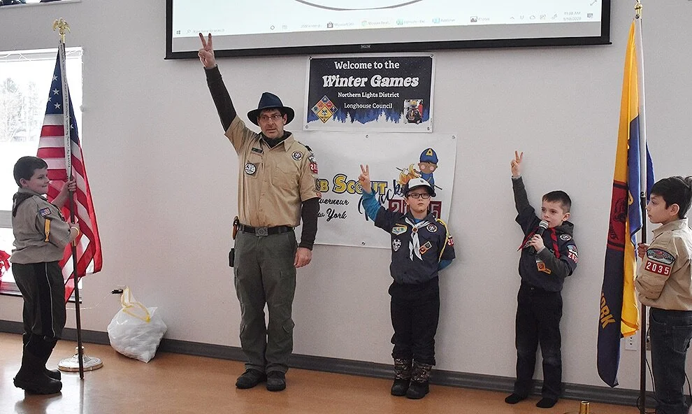 Gouverneur Cub Scout Pack 2035 Hosts Second Annual Winter Games
