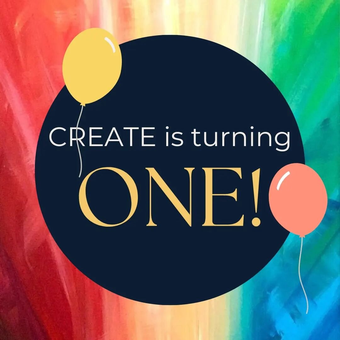 YOU ARE INVITED 🎈
We are so excited that CREATE has been going for a whole year!! We'd love to invite you to join us in celebrating 12 months of CREATE, 30th April, 7pm at St Barnabas Kensington - everyone is welcome!