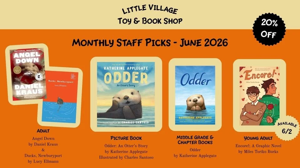 Monthly Staff Picks | June, 2026