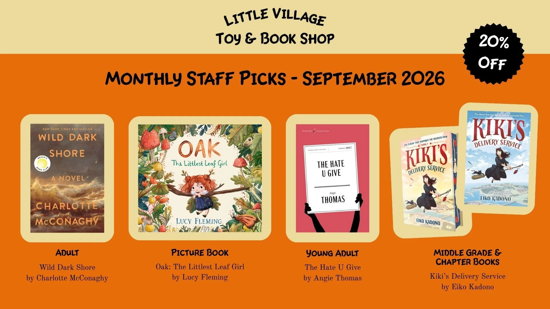 Monthly Staff Pics | September, 2026