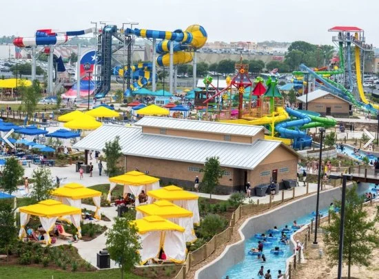 Soak up some sun during a day at this super cool water park!