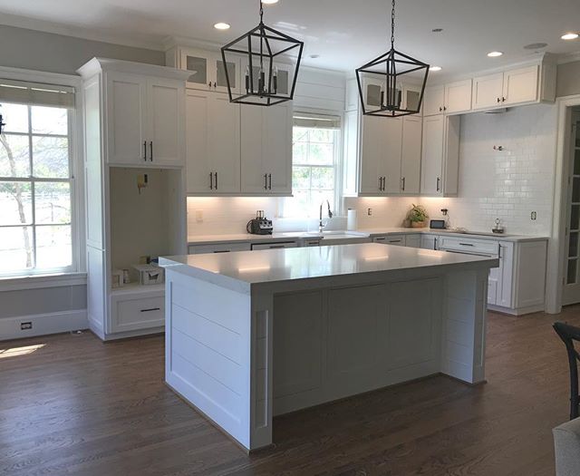 Loving this kitchen remodel we designed for some awesome clients out at Georgia Club. #design #kitchen #cabinets #realestate #reno #renovation #georgiaclub