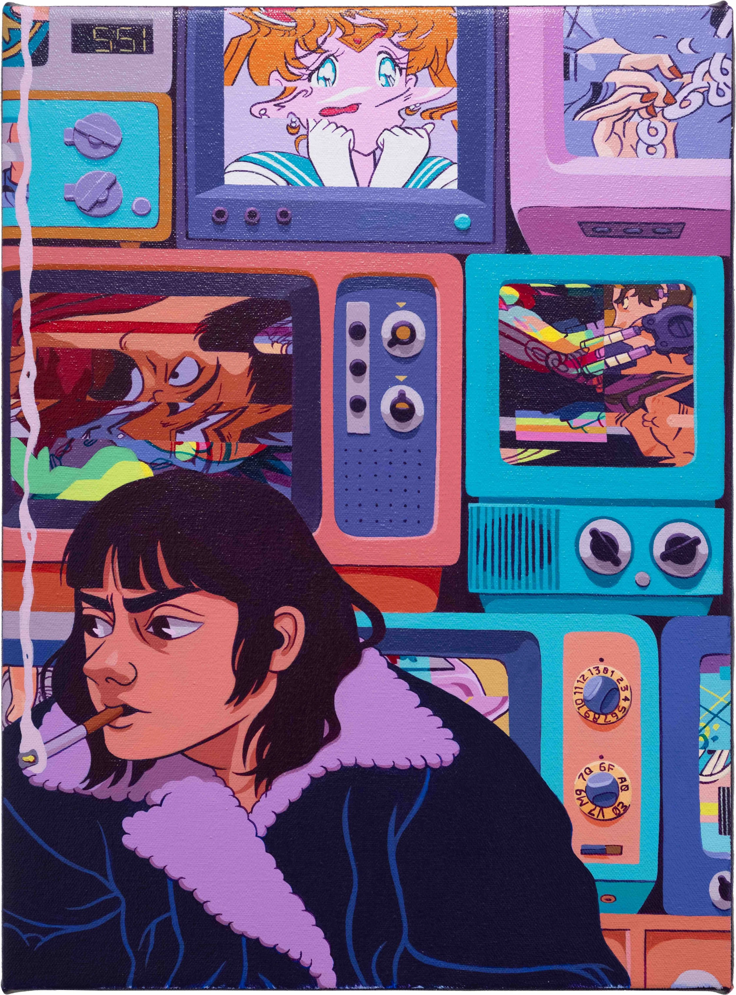 watching/looking/thinking