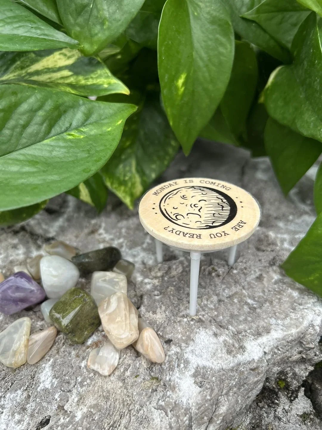 Never Beg For A Seat- Bring Your Own Damn Table