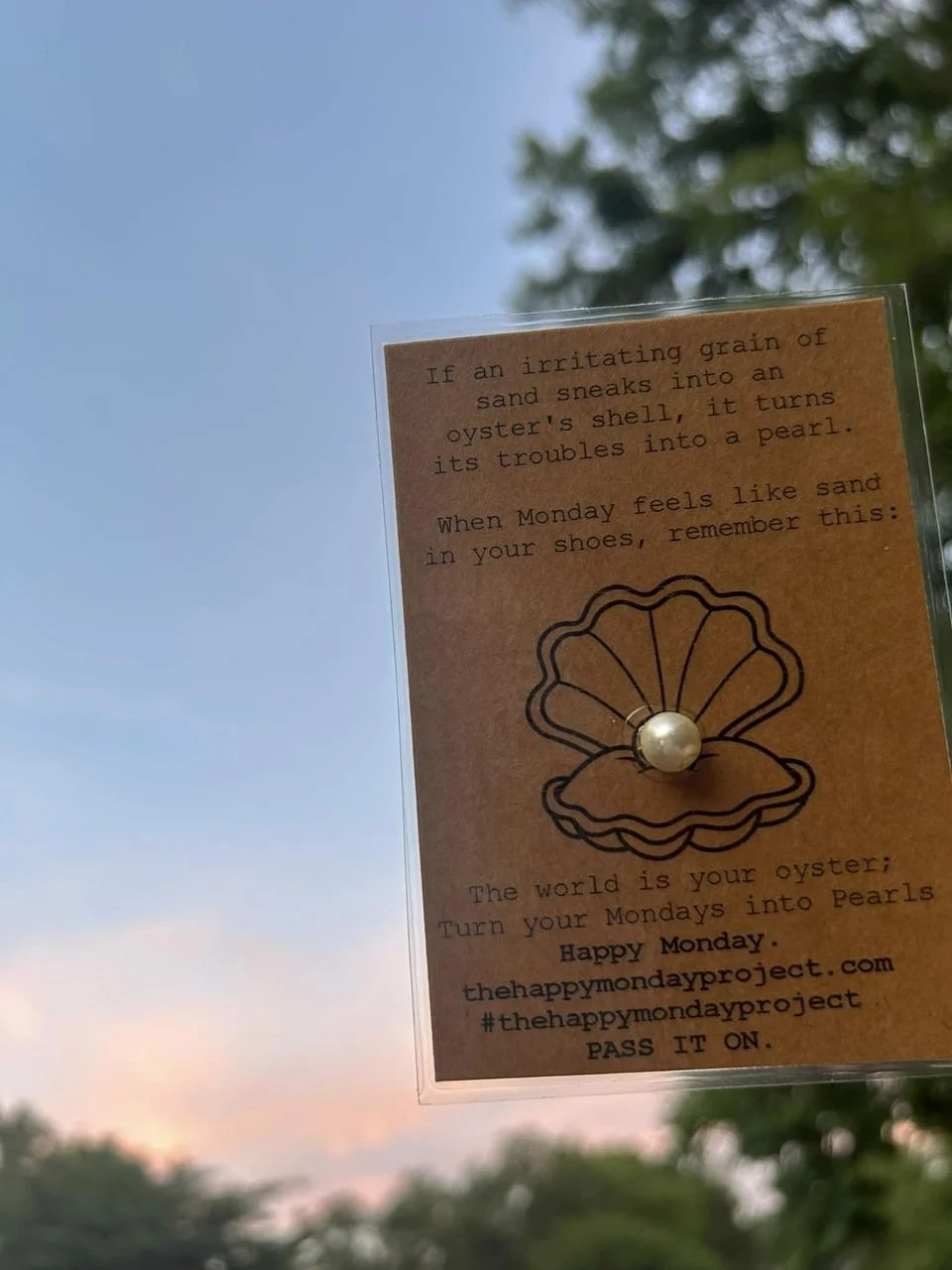 When Monday Feels Like Sand In Your Shoe...