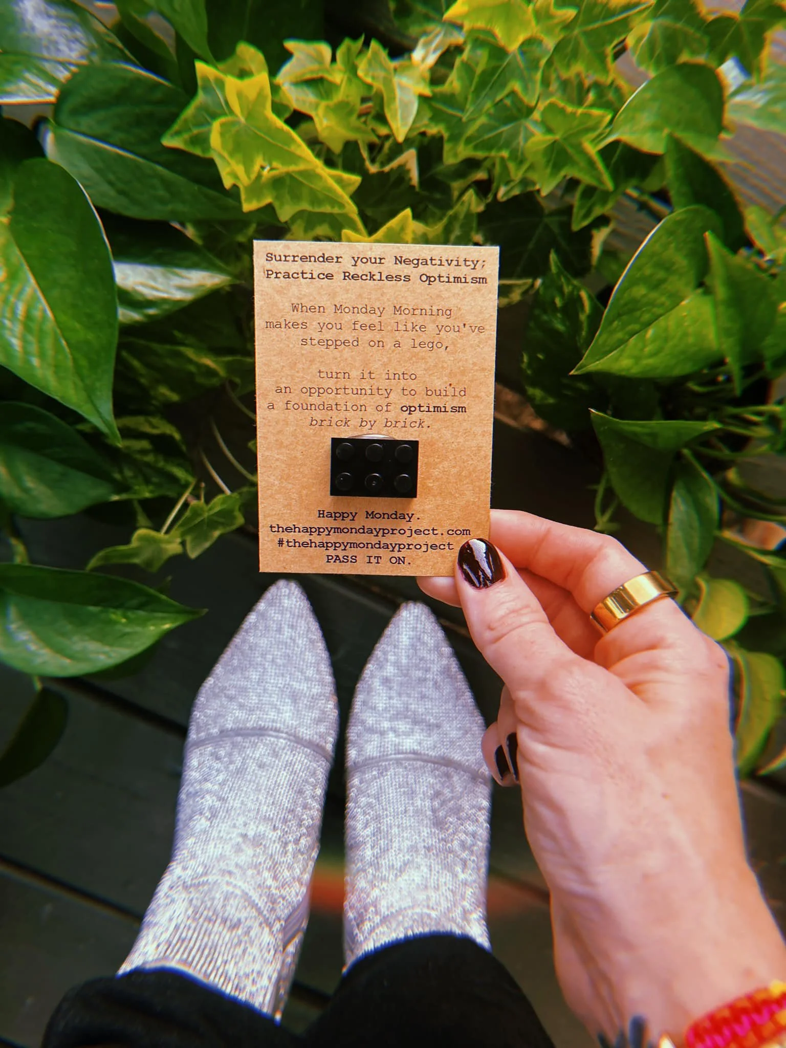 When Monday Morning Makes You Feel Like You've Stepped On A Lego...