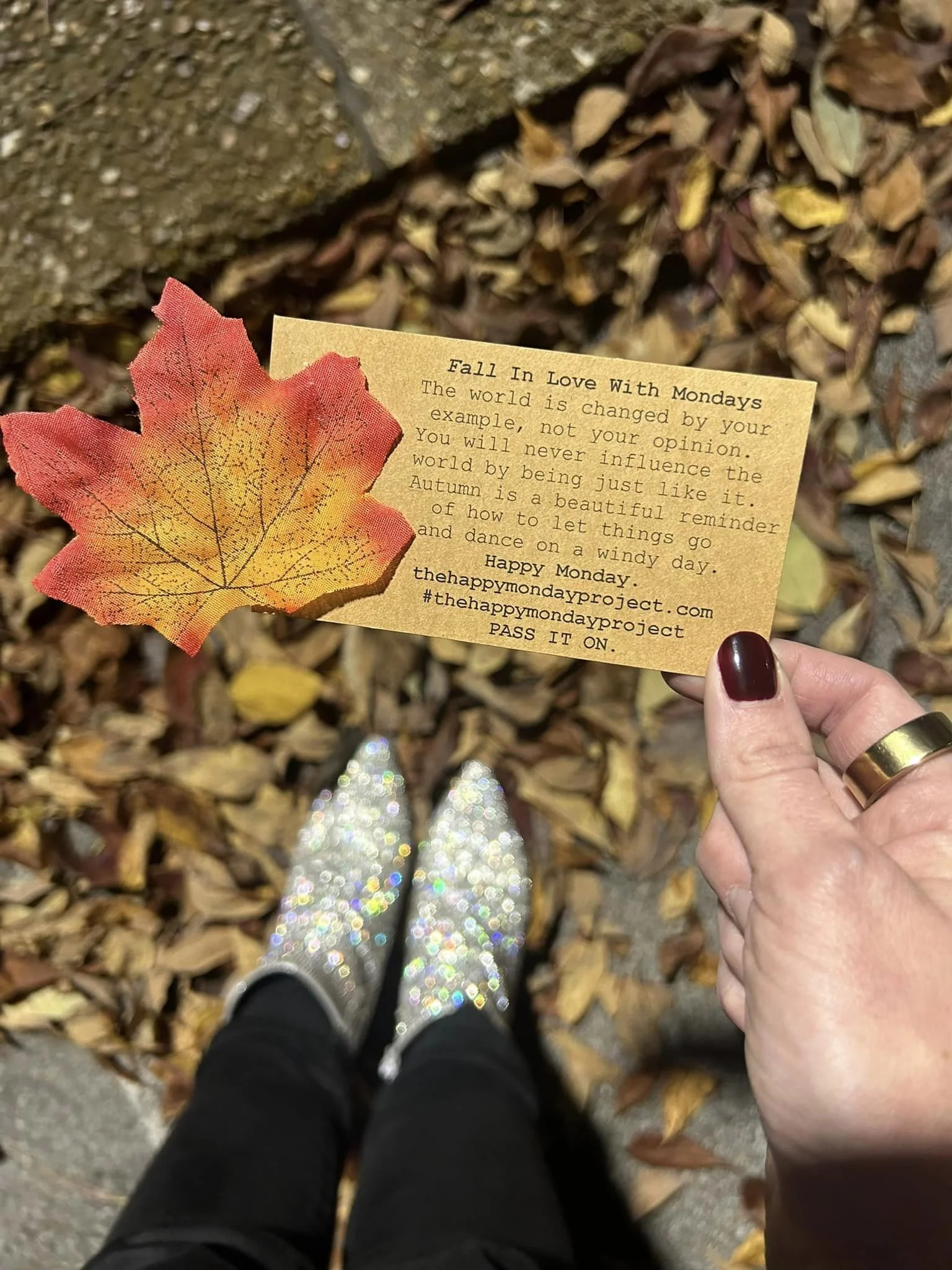 Fall In Love With Mondays