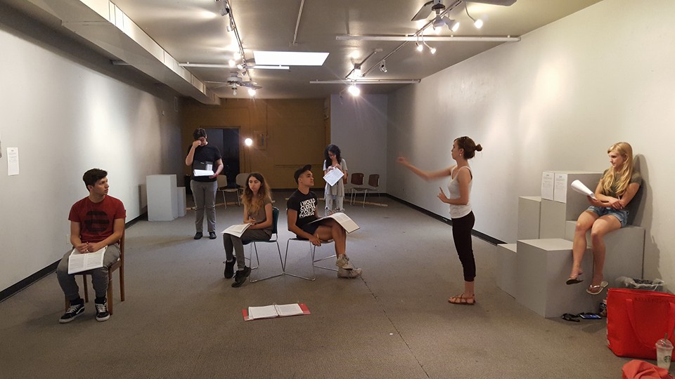  The Laramie Project at the Q1Go rehearsal space, Art Lab Fort Collins.