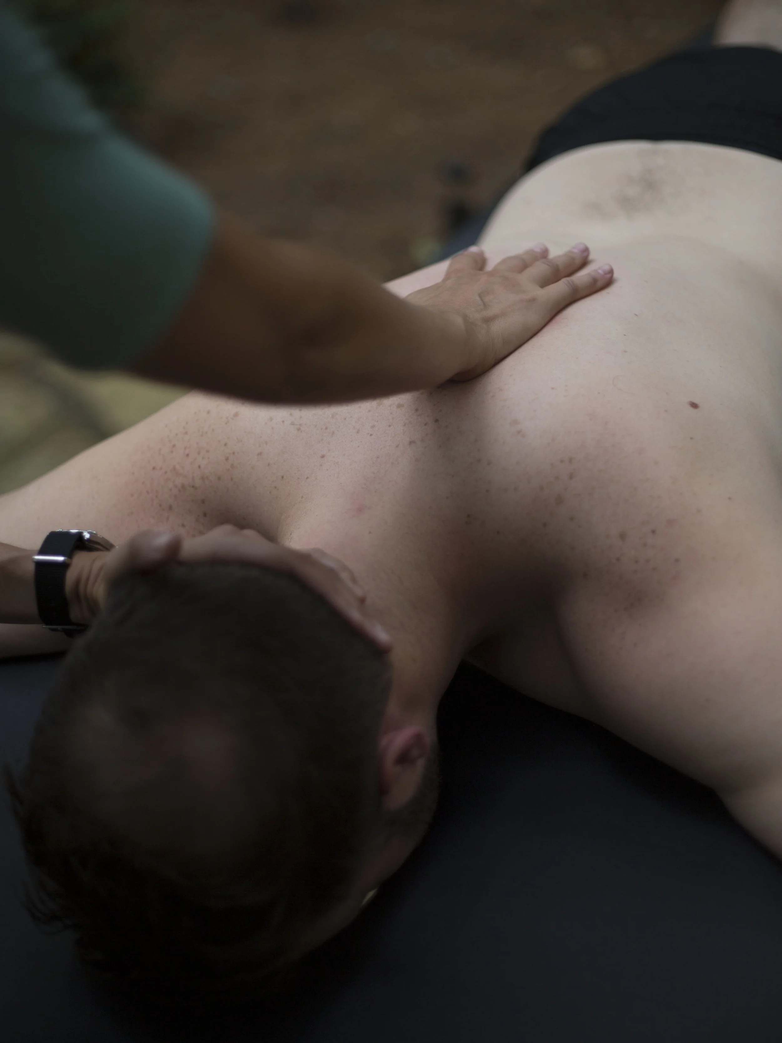 Hands-on physical therapy and dry needling at Black Bear Physical Therapy in Asheville