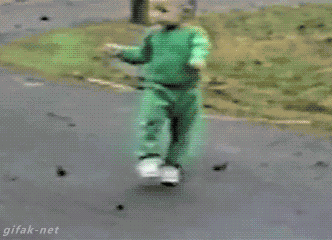 Learn to arm balance. Save a face plant. Look awesome. ( image source )