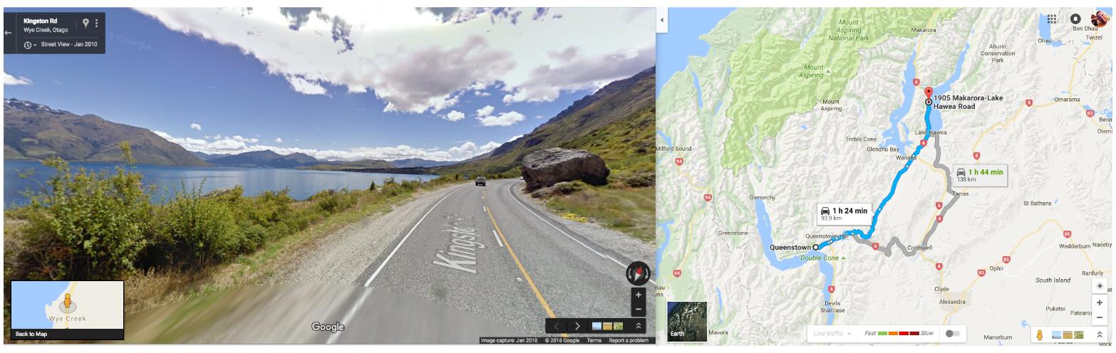 You might miss some good stuff if you only focus on the directions to the destination...