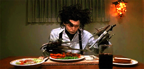 edward scissor hands was way ahead its time, both cinematically and environmentally ( image source )