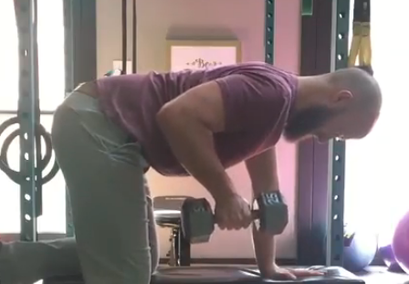scapula retracted backward to spread forces evenly