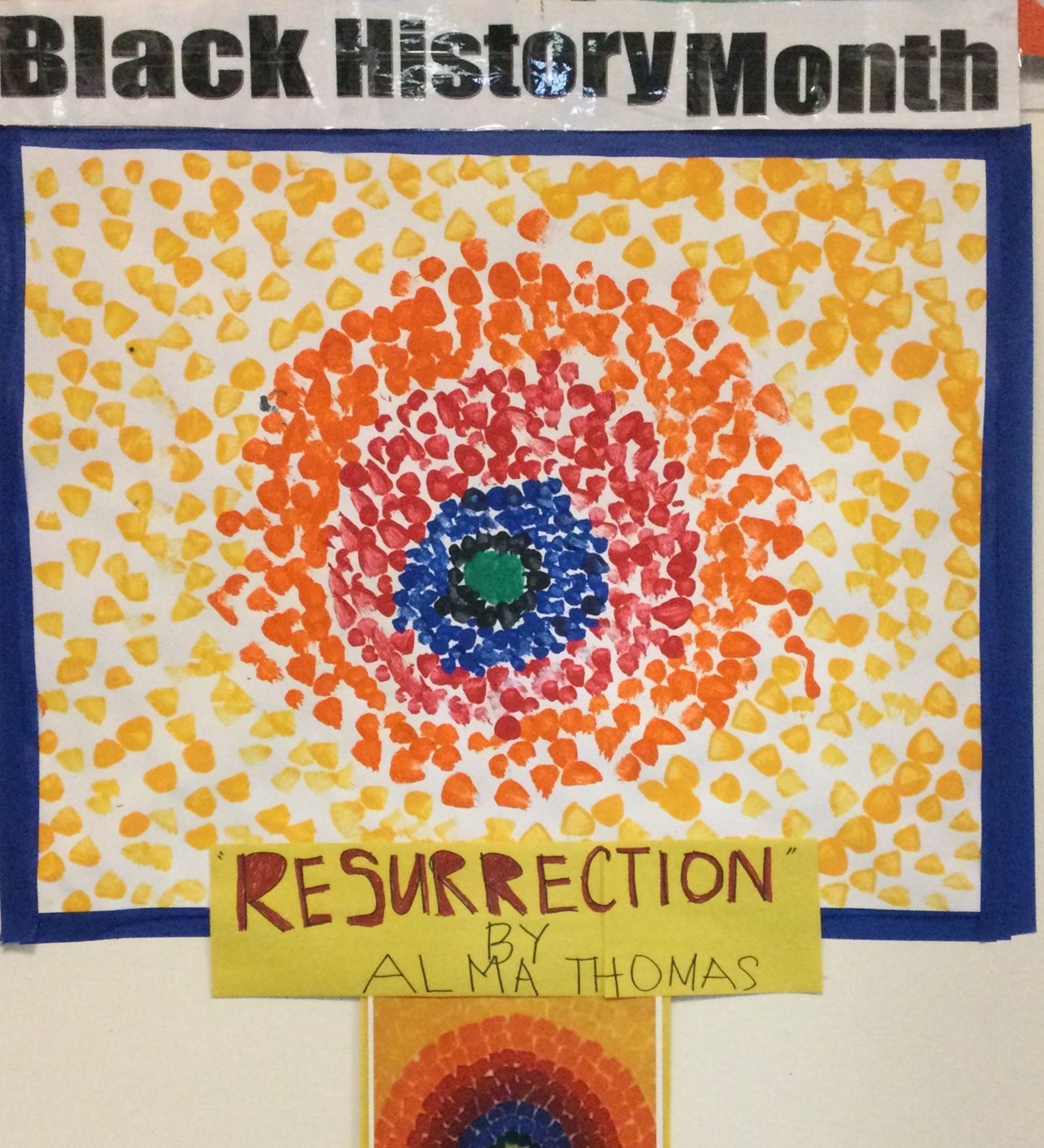 Black History Artist Study of Alma Thomas
