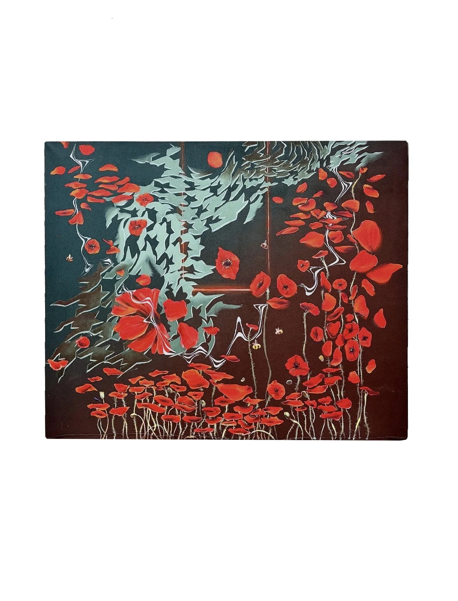   PRETTY PAIN   48” X 56”  ACRYLIC ON CANVAS 