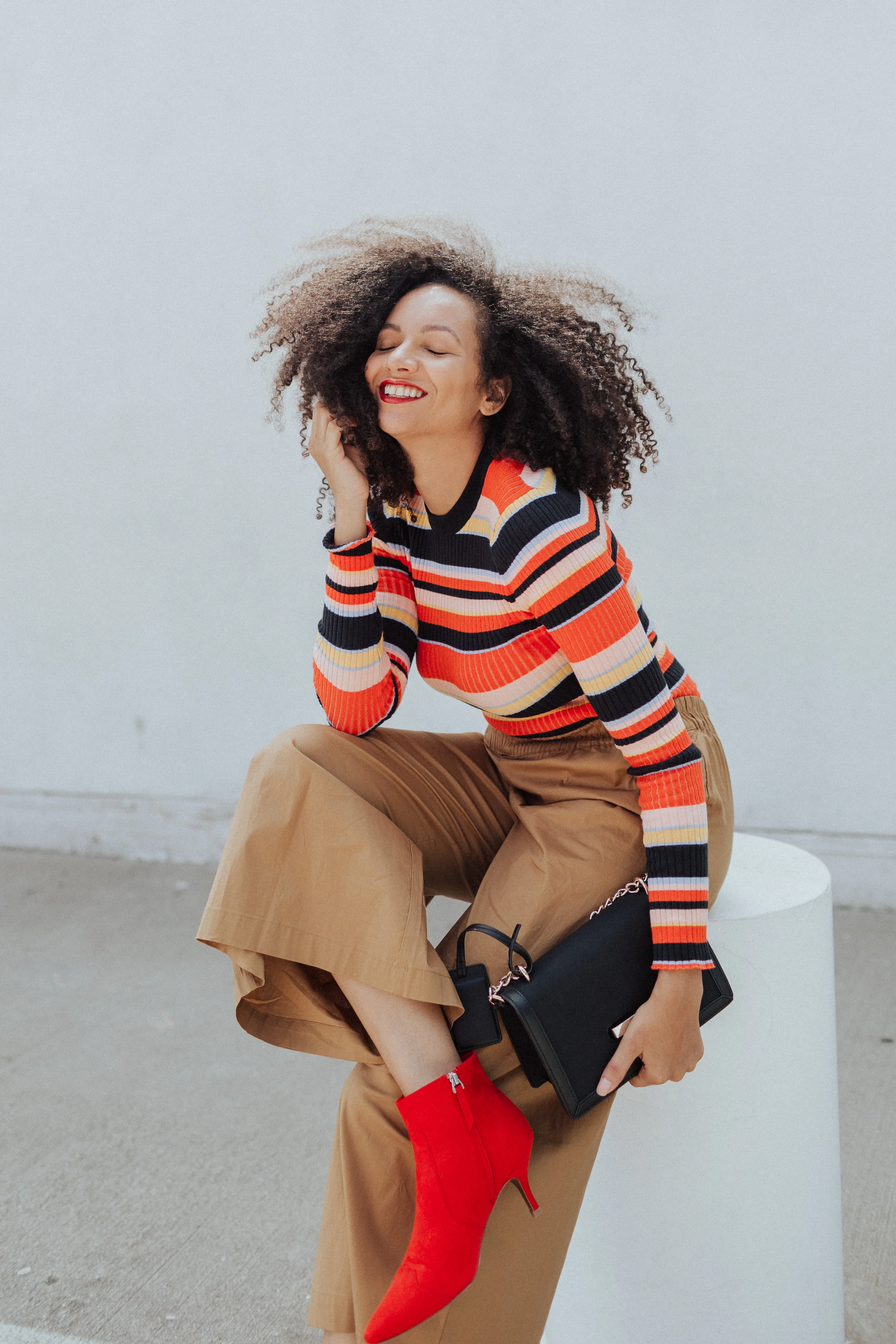 Target - Who What Wear, Sweater , Ankle Pants , Ankle Boots , Purse coming soon ( similar here )